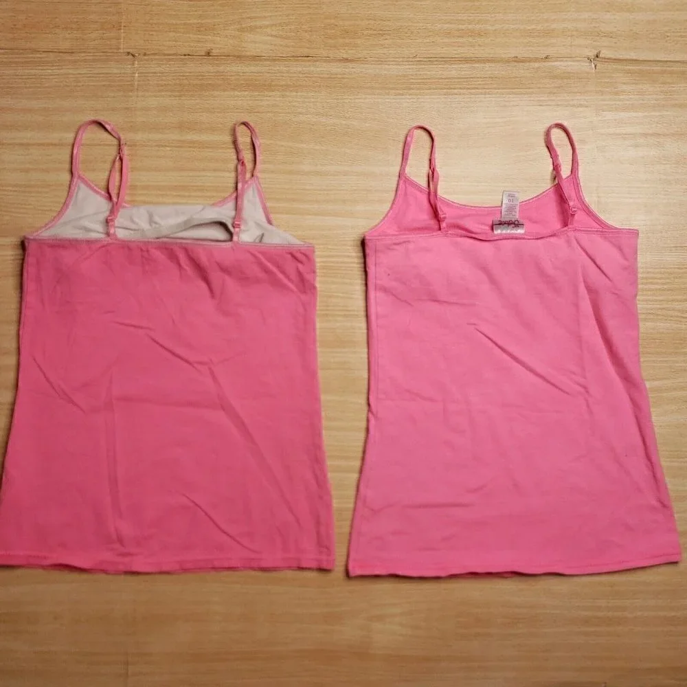 Justice Girls Pink Cami Bundle 10